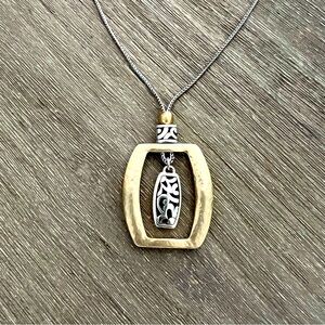 Brighton Sensation Two Tone Necklace